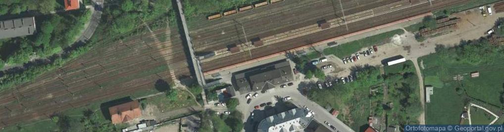Zdjęcie satelitarne Skawina