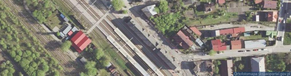 Zdjęcie satelitarne Stalowa Wola - Rozwadów