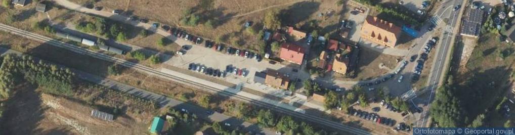 Zdjęcie satelitarne Tleń