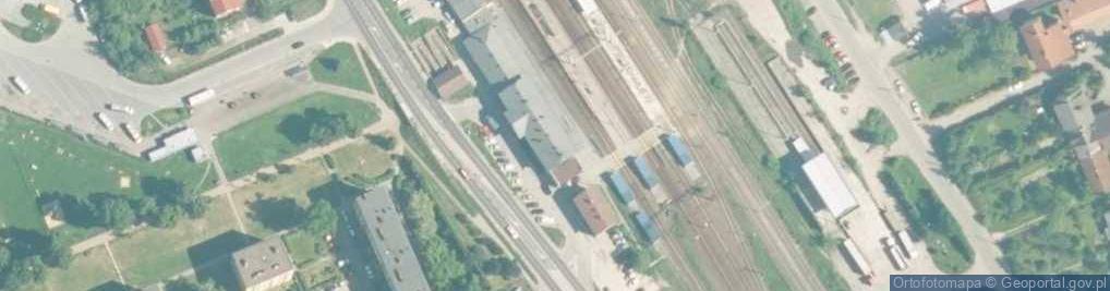 Zdjęcie satelitarne Wadowice
