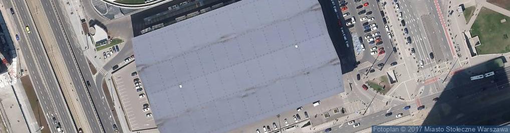 Zdjęcie satelitarne Warszawa Centralna