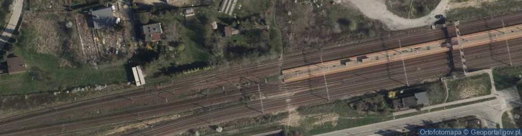 Zdjęcie satelitarne Warszawa Gołąbki