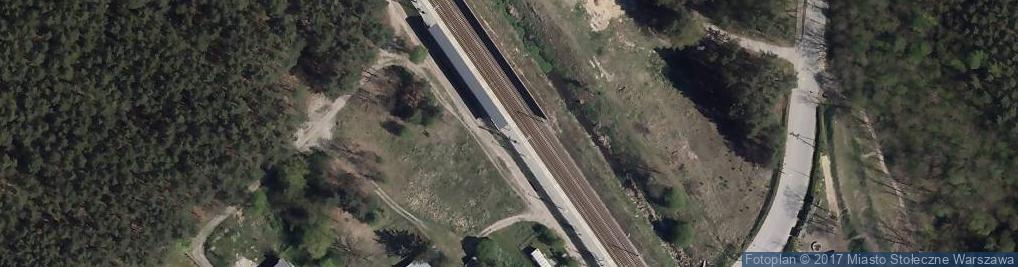 Zdjęcie satelitarne Warszawa Mokry Ług