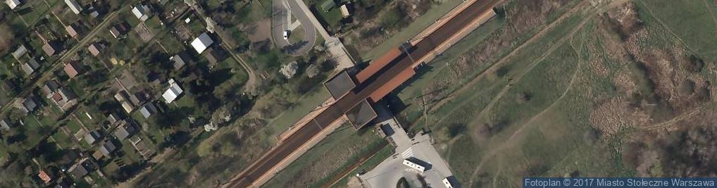 Zdjęcie satelitarne Warszawa Zacisze-Wilno