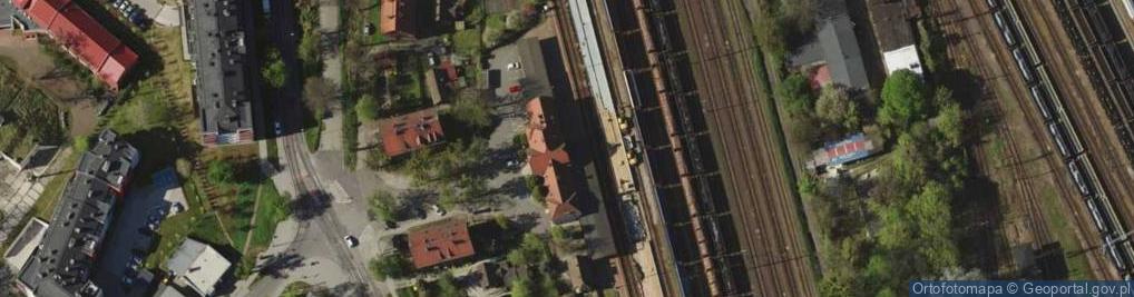 Zdjęcie satelitarne Wrocław Brochów
