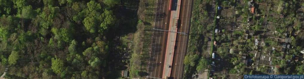 Zdjęcie satelitarne Wrocław Popowice