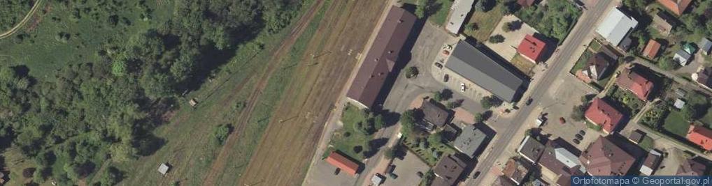 Zdjęcie satelitarne Zagórz