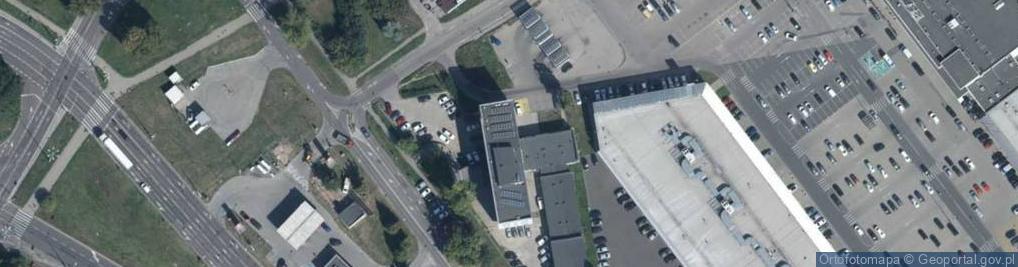 Zdjęcie satelitarne BoboWózki Mełgiewska