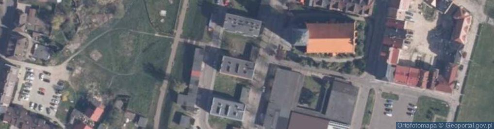 Zdjęcie satelitarne Iwona Michałek-Brzozowska Sklep Jaś i Małgosia Handel Artykułami Przemysłowymi