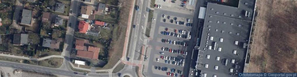 Zdjęcie satelitarne E.LECLERC Bełchatów