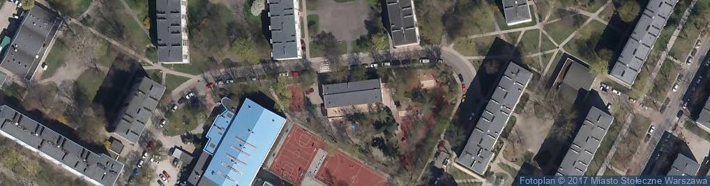 Zdjęcie satelitarne Przedszkole nr 176