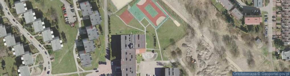 Zdjęcie satelitarne SP 4 im. Wojciecha Korfantego
