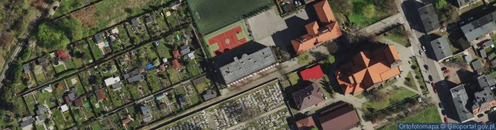 Zdjęcie satelitarne Szkoła Podstawowa nr 17 im. Gustawa Morcinka
