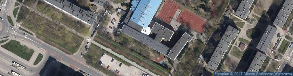 Zdjęcie satelitarne Szkoła Podstawowa nr 175 im. Heleny Marusarzówny