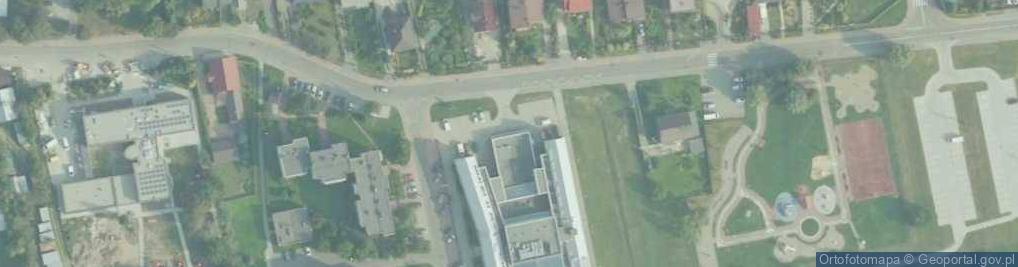 Zdjęcie satelitarne Szkoła Podstawowa nr 2 (im. Jana Pawła II
