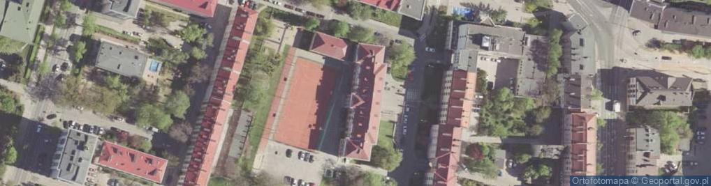 Zdjęcie satelitarne Szkoła Podstawowa nr 28 im. Adama Mickiewicza