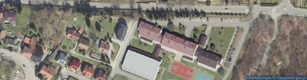 Zdjęcie satelitarne Szkoła Podstawowa nr 4 im. Św. Barbary