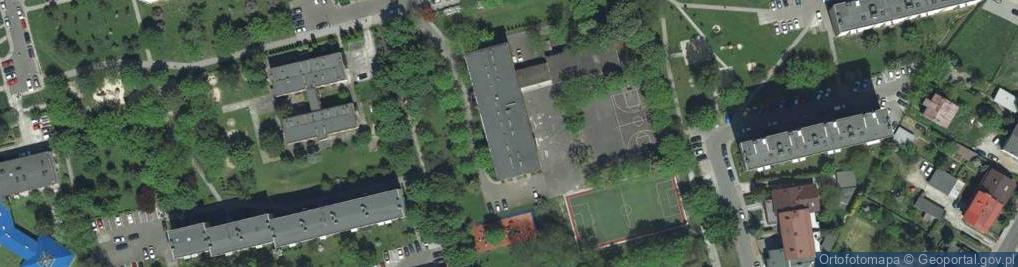 Zdjęcie satelitarne Szkoła Podstawowa nr 58 im. Tadeusza Kościuszki