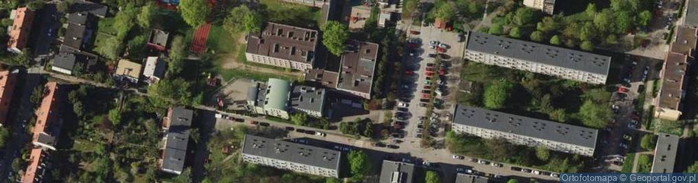 Zdjęcie satelitarne Szkoła Podstawowa nr 91 im. Orląt Lwowskich