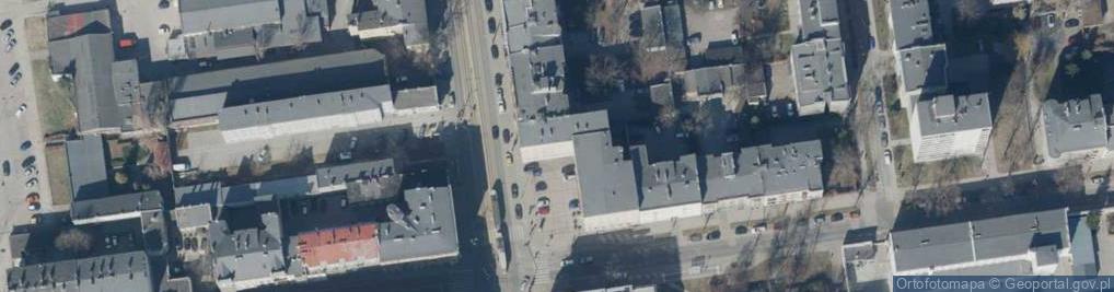 Zdjęcie satelitarne Vobis Partner Łódź