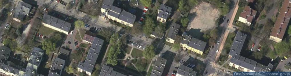 Zdjęcie satelitarne Miejski Punkt Elektroodpadów