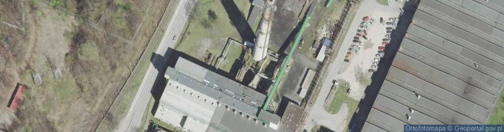 Zdjęcie satelitarne Elektrociepłownia Gorlice Sp. z o.o.