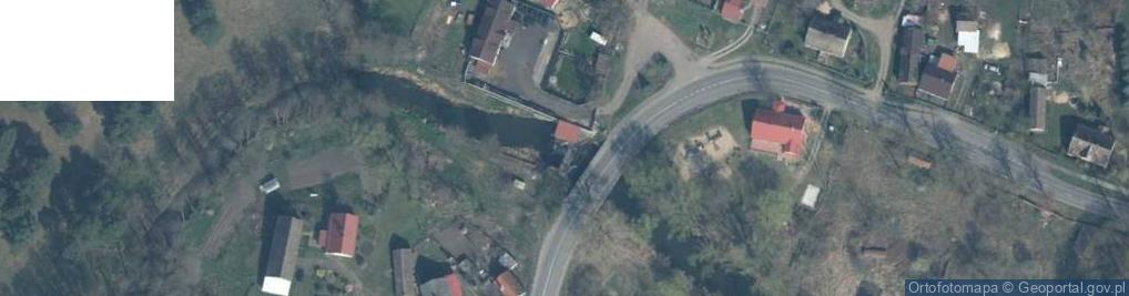 Zdjęcie satelitarne Elektrownia wodna MEW Maczków