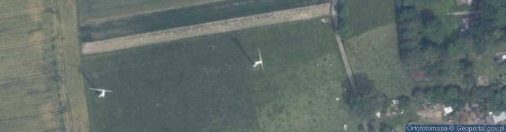 Zdjęcie satelitarne Turbina wiatrowa farmy wiatrowej "Cisowo"