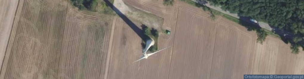 Zdjęcie satelitarne Turbina wiatrowa