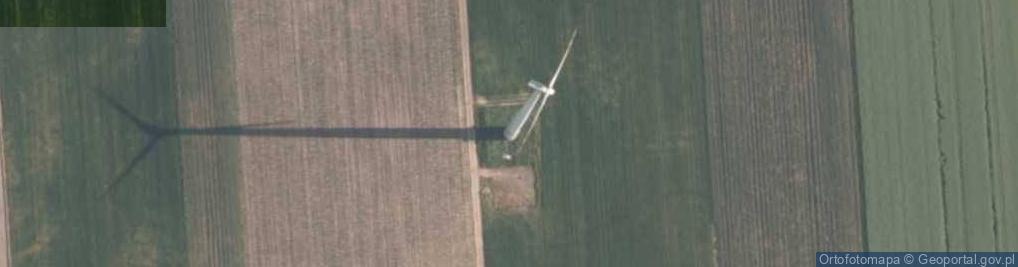 Zdjęcie satelitarne Turbina wiatrowa
