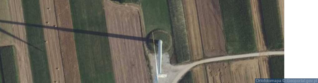 Zdjęcie satelitarne Turbina wiatrowa