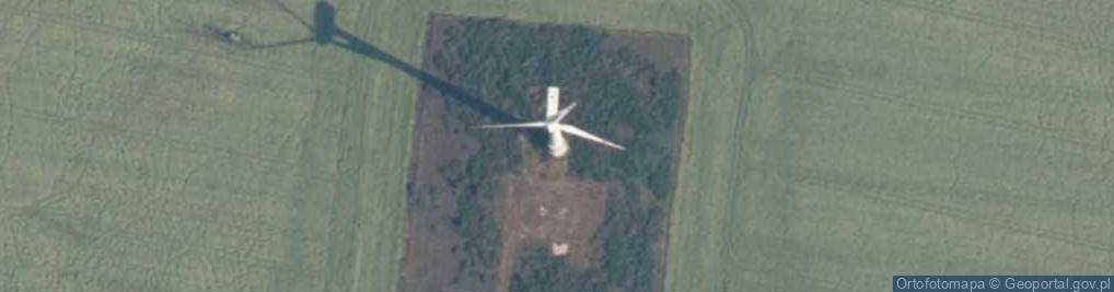Zdjęcie satelitarne Turbina wiatrowa