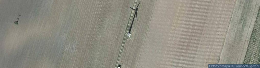 Zdjęcie satelitarne Turbina wiatrowa