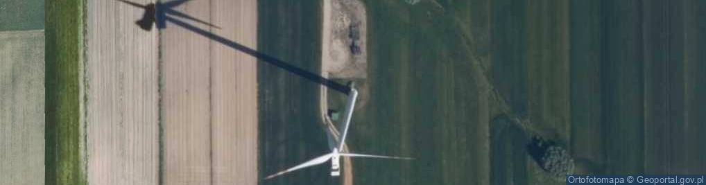 Zdjęcie satelitarne Turbina wiatrowa