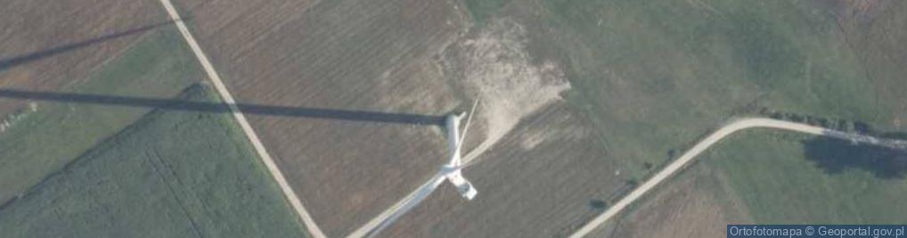Zdjęcie satelitarne Turbina wiatrowa