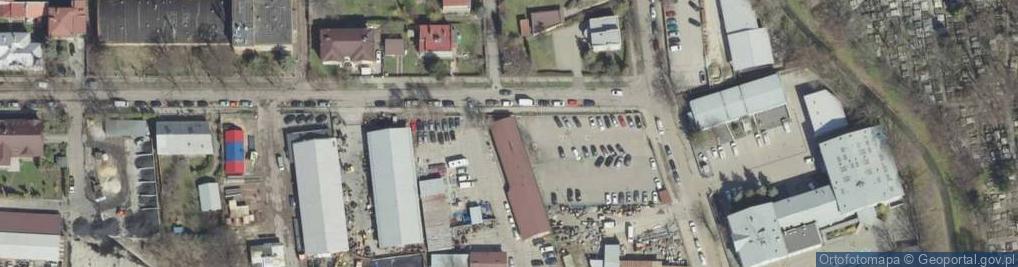 Zdjęcie satelitarne Hurtownia Artykułów Przemysłowych MEGA