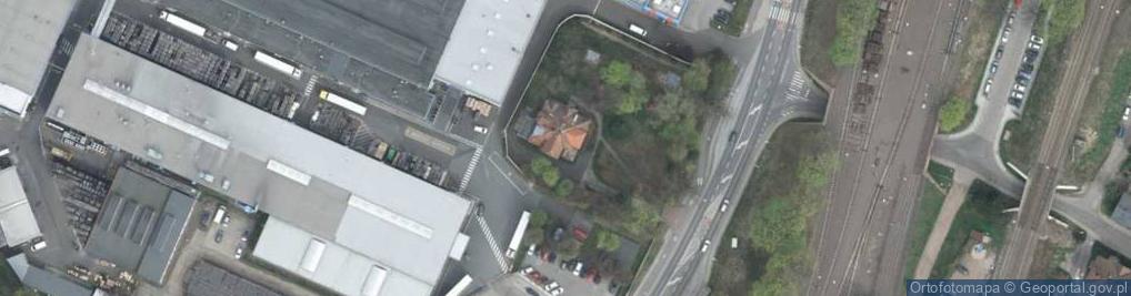 Zdjęcie satelitarne GE Power sp. z o.o. oddział Katowice siedziba Wałbrzych