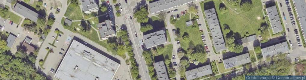 Zdjęcie satelitarne Eurobank - Oddział