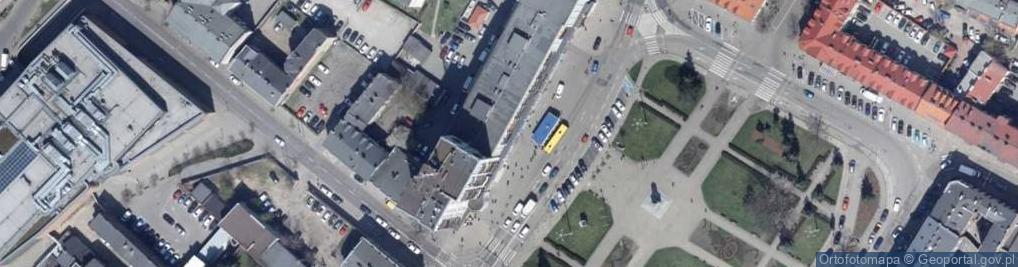 Zdjęcie satelitarne Eurobank - Oddział