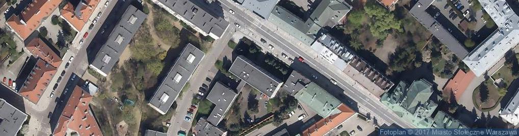 Zdjęcie satelitarne Centrum Luterańskie