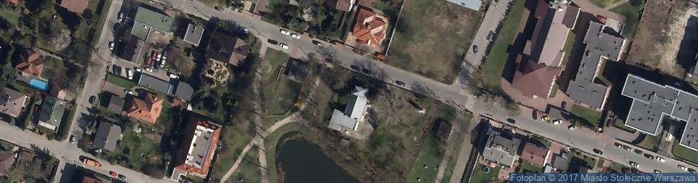 Zdjęcie satelitarne kościół Objawienia Pańskiego