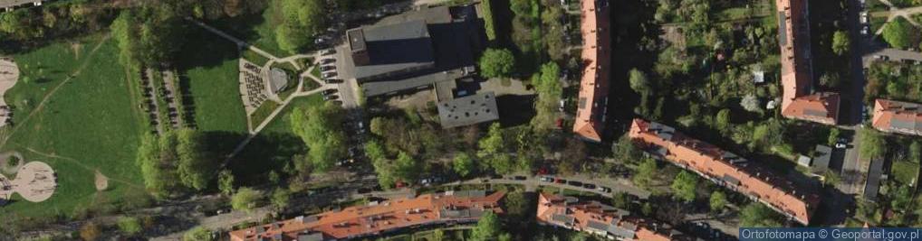 Zdjęcie satelitarne św. Gustawa Adolfa