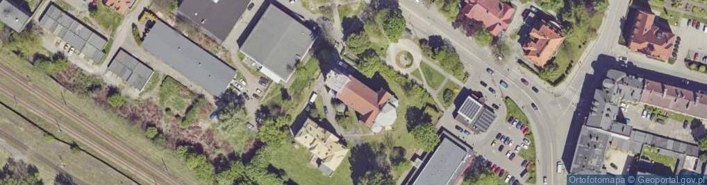 Zdjęcie satelitarne św. Jana Chrzciciela