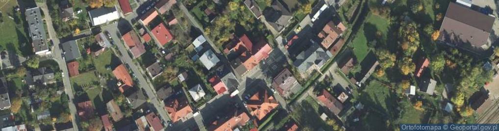 Zdjęcie satelitarne Fire Burger Pizza Grybów 🔥