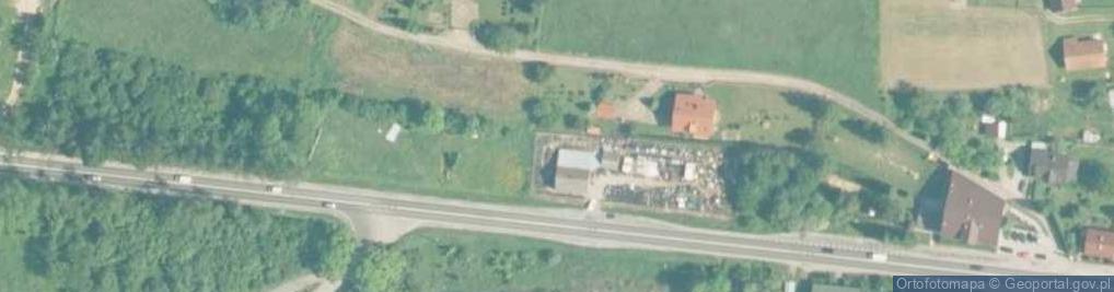 Zdjęcie satelitarne Małopolskie Centrum Części Używanych