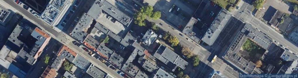 Zdjęcie satelitarne Cech Rzemiosł Różnych i Przedsiębiorczości w Katowicach