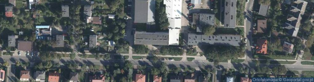 Zdjęcie satelitarne Centrum Kształcenia Zawodowego i Ustawicznego w Chełmie