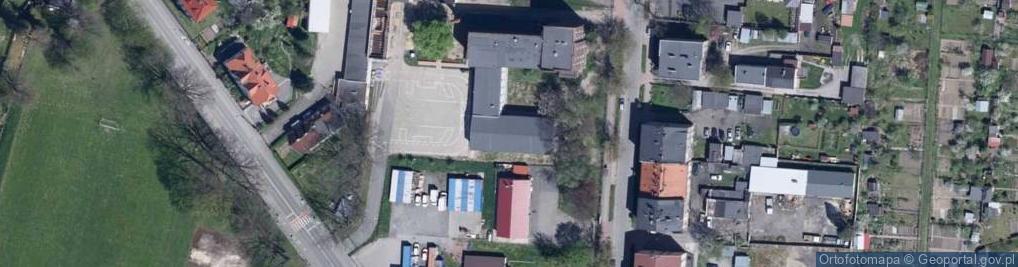 Zdjęcie satelitarne Centrum Kształcenia Zawodowego w Prudniku