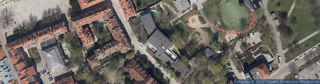 Zdjęcie satelitarne Centrum Wspierania Rodzin 'Rodzinna Warszawa'
