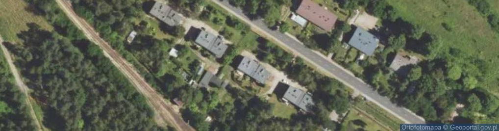 Zdjęcie satelitarne Ośrodek Szkolenia Zawodowego i Kierowców LUZ Eugeniusz Winiarski